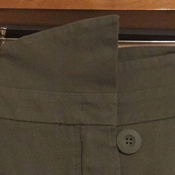 MAX MARA Virtus Zip Front Military Pencil Skirt - Picture 5 of 13